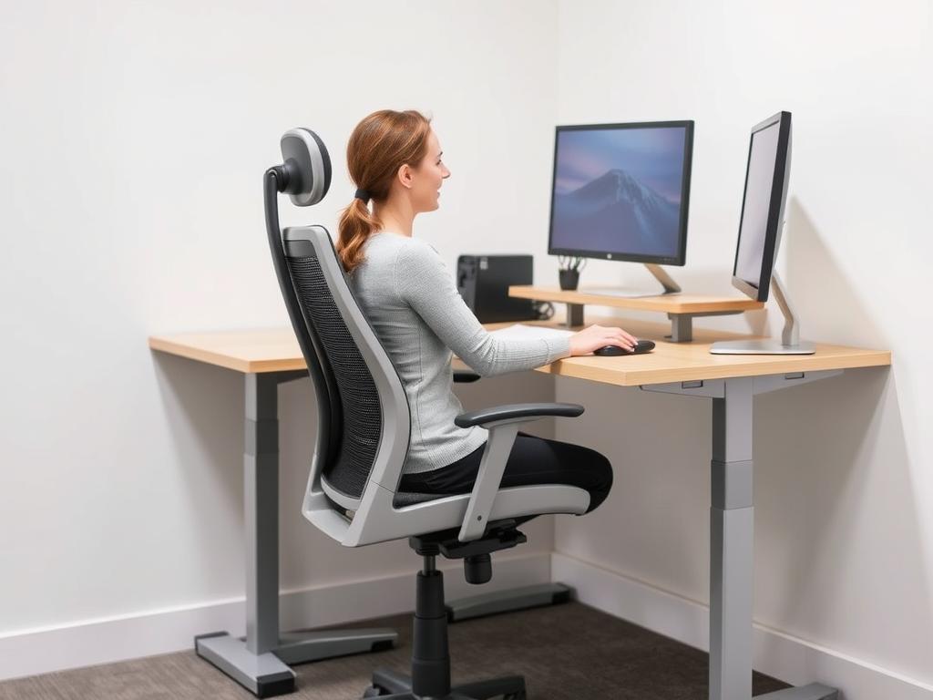 Bureau-ergonomique-pour-soulager-son-dos Soulager son dos en 30 habitudes utiles