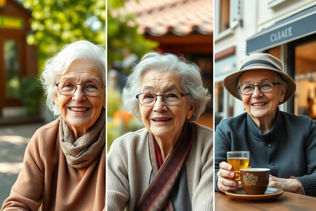 santé&forme Femmes-agees-souriantes-et-actives-dans-differents-contextes-culturels-1024x683 La peur de vieillir chez les femmes : un phénomène social à déconstruire