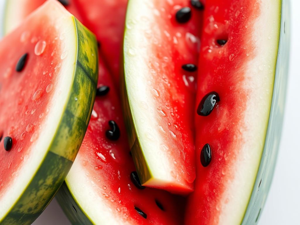 santé&forme Tranches-de-pasteque-fraiche-montrant-sa-chair-rouge-vif-riche-en-lycopene-et-ses-graines La pastèque : bien plus qu'un fruit d'été, un allié santé à croquer !