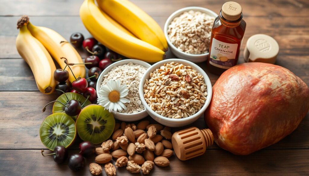 Aliments-favorisant-un-sommeil-sans-reveils-nocturnes-1024x585 Ne plus se réveiller pendant son sommeil : 7 solutions efficaces